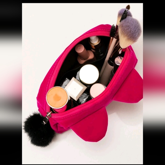 1pc Solid Color makeup bags - Picture 8 of 8